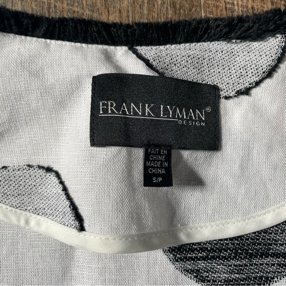 🇨🇦FRANK LYMAN Linen jacket size S - Picture 3 of 13